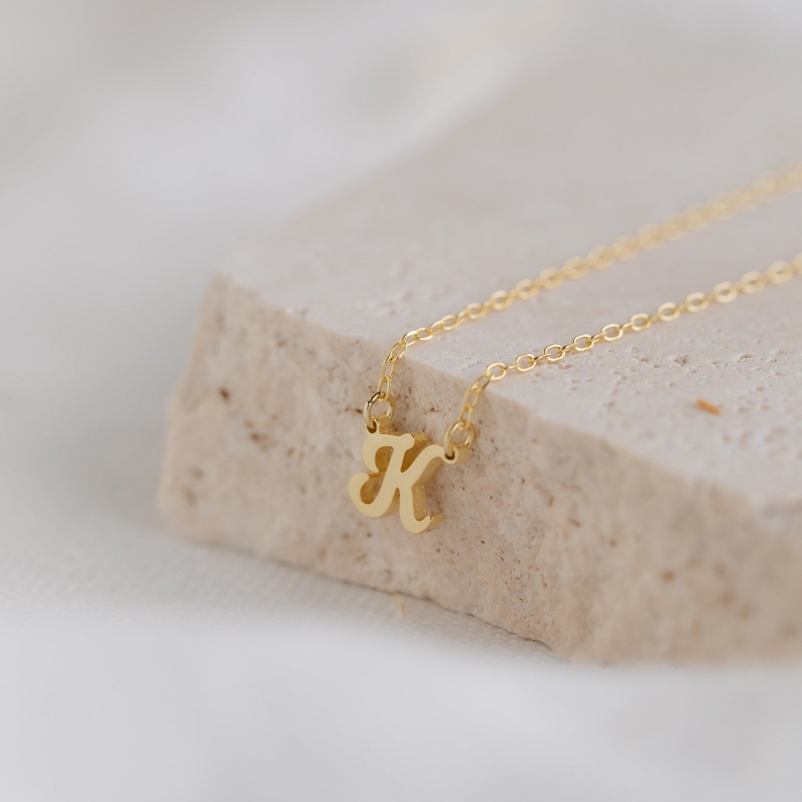 Charming Personalization: Personalized Initial Necklace